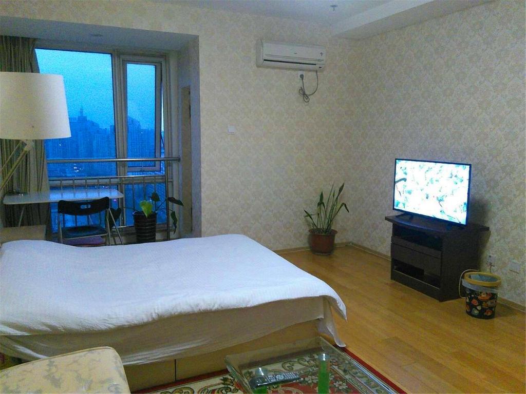 Beijing Tiandi Huadian Hotel Apartment Youlehui Branch מראה חיצוני תמונה