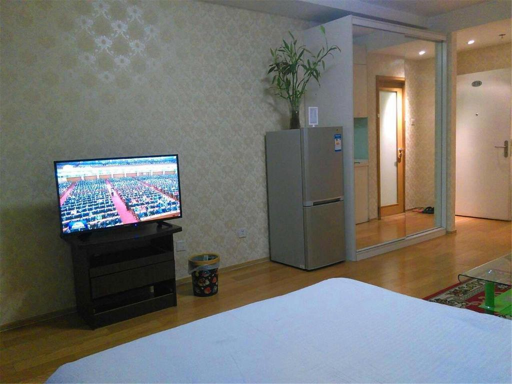 Beijing Tiandi Huadian Hotel Apartment Youlehui Branch מראה חיצוני תמונה