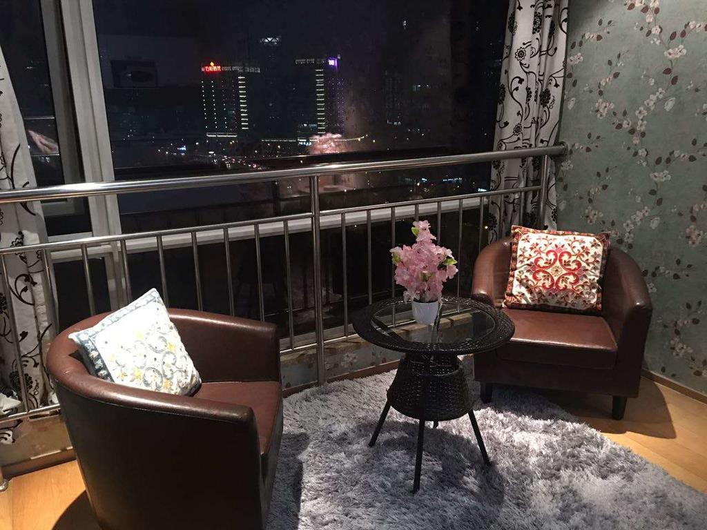 Beijing Tiandi Huadian Hotel Apartment Youlehui Branch מראה חיצוני תמונה