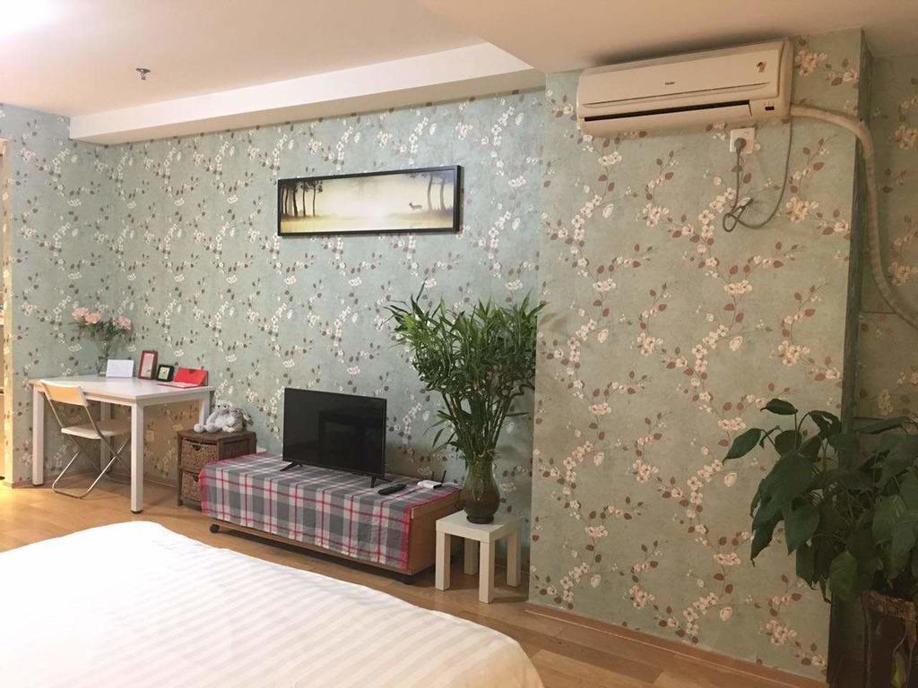 Beijing Tiandi Huadian Hotel Apartment Youlehui Branch מראה חיצוני תמונה